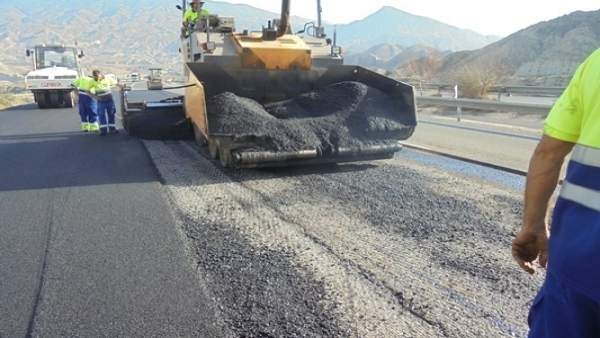Obras de mejora del firme en la A-92 Obras de mejora del firme en la A-92