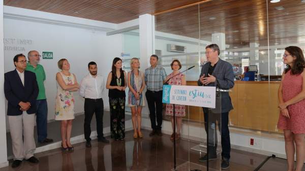 Seminario de Torrevieja con los miembros del Consell Seminario de Torrevieja con los miembros del Consell