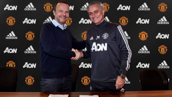José Mourinho Ed Woodward
José Mourinho Ed Woodward