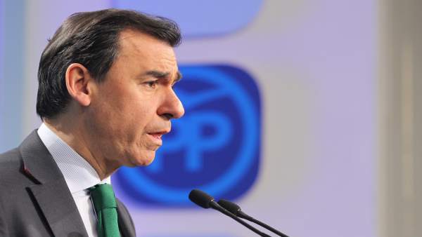 Rueda de prensa de Fernando Martínez-Maillo en la sede del PP Rueda de prensa de Fernando Martínez-Maillo en la sede del PP