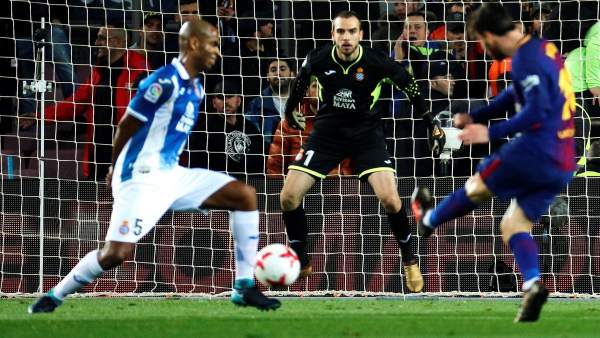 Gol de Messi al Espanyol Gol de Messi al Espanyol