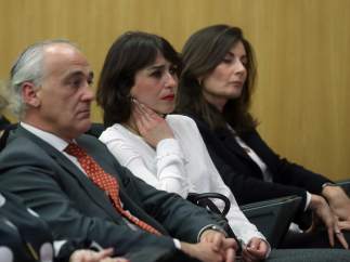 Juana Rivas, ayer en Madrid