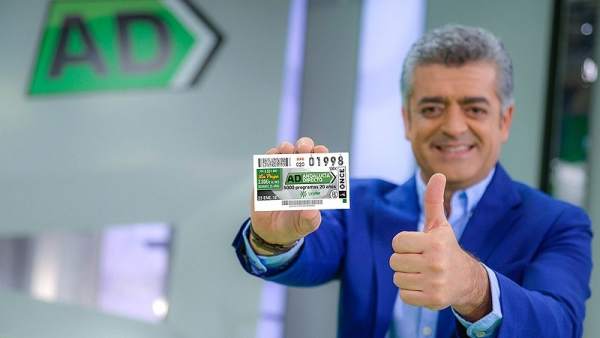 Cupón de la ONCE dedicado a 'Andalucía Directo' Cupón de la ONCE dedicado a 'Andalucía Directo'