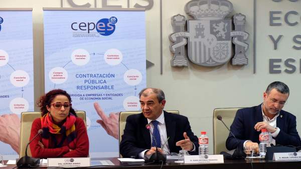Laparra en una jornada sobe contratación pública responsable Laparra en una jornada sobe contratación pública responsable