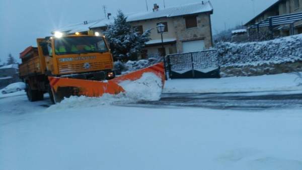 Nieve en la provincia de Ávila Nieve en la provincia de Ávila