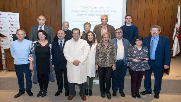 Grupo de trabajadores jubilados del Área de Salud de Tudela Grupo de trabajadores jubilados del Área de Salud de Tudela