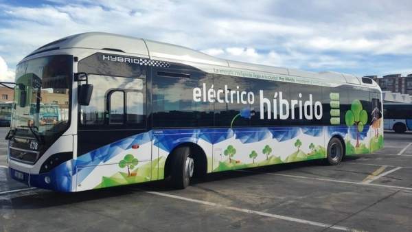 Autobús, EMT, transporte, híbrido, sostenible Autobús, EMT, transporte, híbrido, sostenible