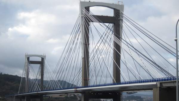 Puente de Rande tras la ampliación Puente de Rande tras la ampliación