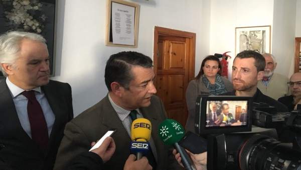 El delegado del Gobierno en Andalucía, Antonio Sanz El delegado del Gobierno en Andalucía, Antonio Sanz
