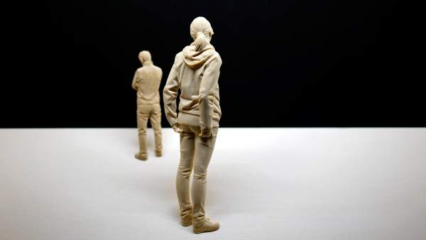 Escultura del artista italiano Peter Demetz Escultura del artista italiano Peter Demetz