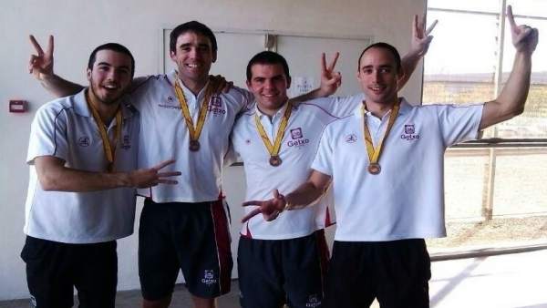 Los integrantes del Getxo Igeriketa Waterpolo Los integrantes del Getxo Igeriketa Waterpolo