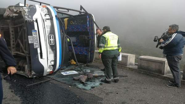 Guagua accidentada Guagua accidentada