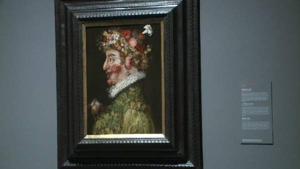 Obra de Arcimboldo expuesta en el Bellas Artes de Bilbao Obra de Arcimboldo expuesta en el Bellas Artes de Bilbao