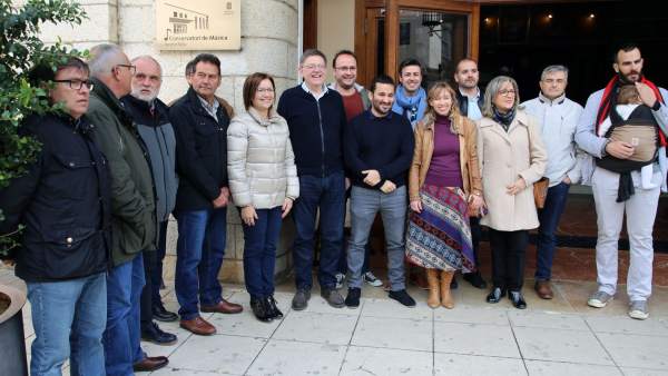 Visita al conservatorio de Benicarló Visita al conservatorio de Benicarló
