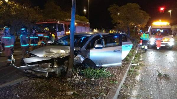 Accidente de tráfico en Sevilla Accidente de tráfico en Sevilla
