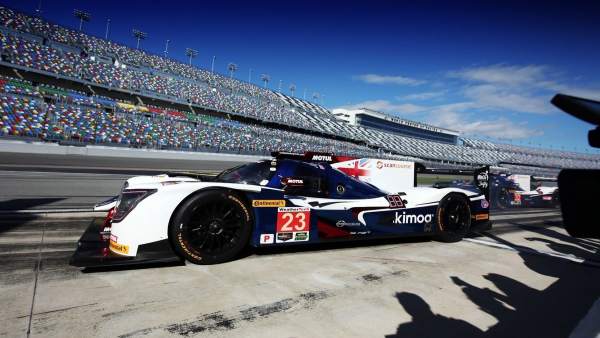 El piloto español Fernando Alonso en Daytona El piloto español Fernando Alonso en Daytona