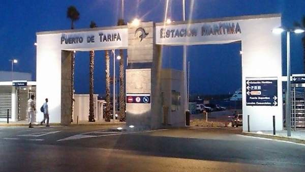 Entrada puerto de Tarifa Entrada puerto de Tarifa
