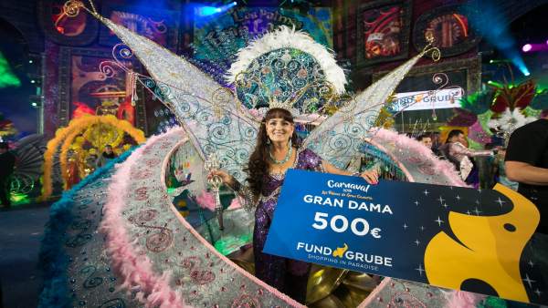 María Suárez, Gran Dama del Carnaval de Las Palmas de Gran Canaria María Suárez, Gran Dama del Carnaval de Las Palmas de Gran Canaria