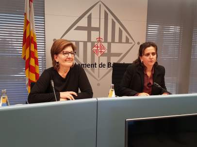 Gemma Tarafa y Montserrat Pasarín.
