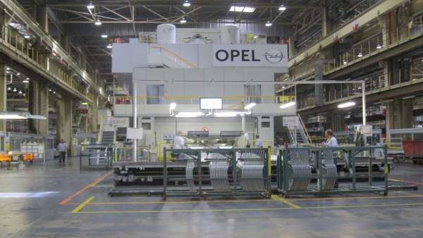 Planta de Opel en Figueruelas. Planta de Opel en Figueruelas.