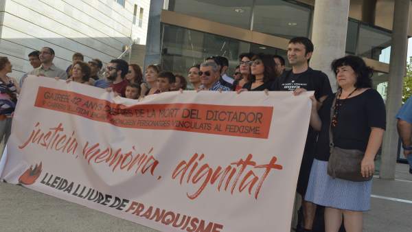 Plataforma Lleida lliure de franquismo Plataforma Lleida lliure de franquismo