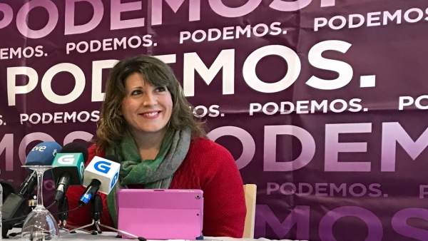 Carmen Santos, secretaria xeral de Podemos Galicia Carmen Santos, secretaria xeral de Podemos Galicia