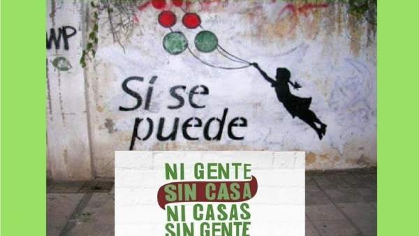 La PAH reprocha la falta de vivienda social para estos casos La PAH reprocha la falta de vivienda social para estos casos