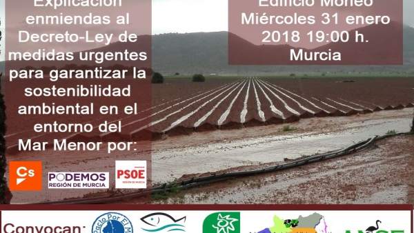 Cartel de la charla Cartel de la charla