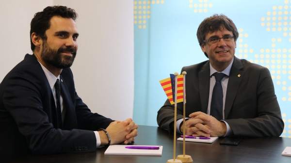 Torrent y Puigdemont Torrent y Puigdemont