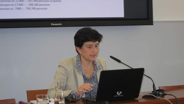 La profesora de la UPV/EHU Sara de la Rica La profesora de la UPV/EHU Sara de la Rica