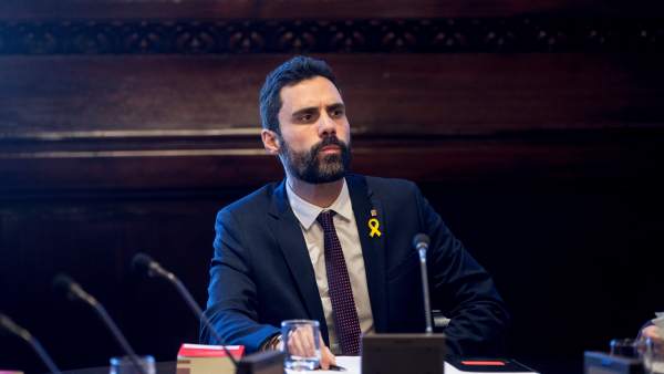 Roger Torrent (ERC), president del Parlament. Roger Torrent (ERC), president del Parlament.