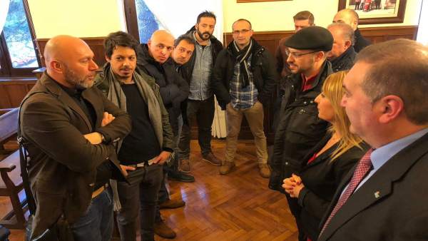 Reunión en Pola de Lena Reunión en Pola de Lena