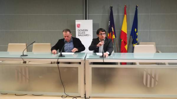 Iago Negueruela Y El Director General De Economía Iago Negueruela Y El Director General De Economía