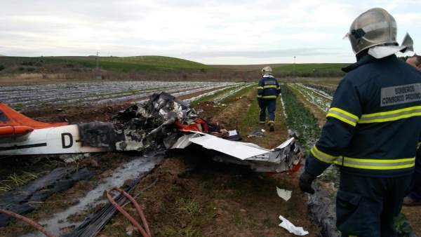 Accidente de avioneta en Villamartín (Cádiz) Accidente de avioneta en Villamartín (Cádiz)