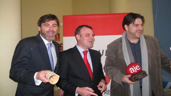 Ganadores de los premios AJE en Huelva. Ganadores de los premios AJE en Huelva.