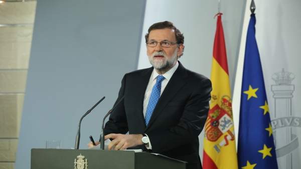 Rajoy comparece en Moncloa tras el Consejo de Ministros Rajoy comparece en Moncloa tras el Consejo de Ministros