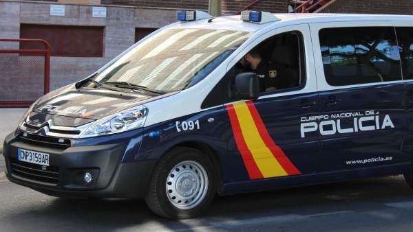 Furgoneta de la Policía Nacional de Almería Furgoneta de la Policía Nacional de Almería