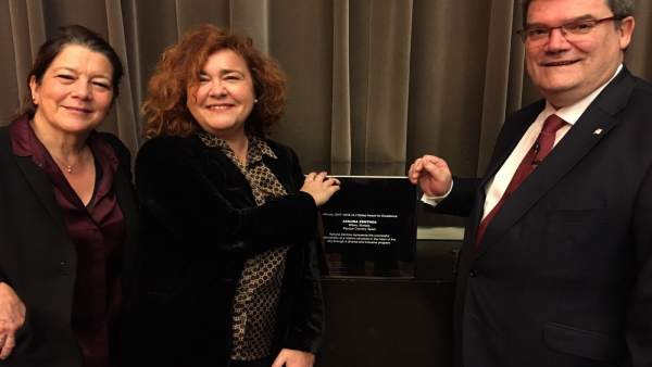 El alcalde de Bilbao recoge en premio ULI en Berlín El alcalde de Bilbao recoge en premio ULI en Berlín