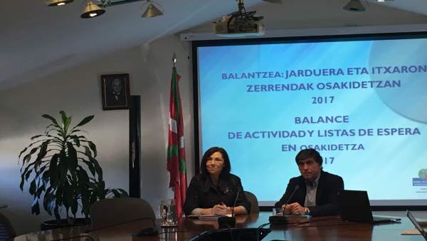 Rueda de prensa balance osakidetza 2017 Rueda de prensa balance osakidetza 2017
