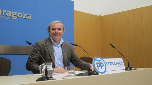 Jorge Azcón, Concejal Del PP En El Ayuntamiento Jorge Azcón, Concejal Del PP En El Ayuntamiento