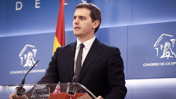 El presidente de Cs, Albert Rivera. El presidente de Cs, Albert Rivera.