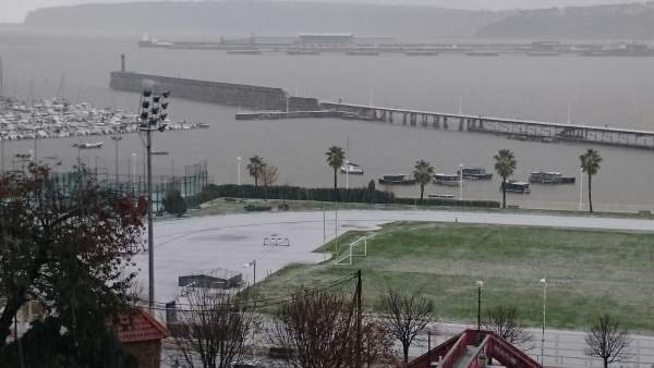 Nieve en Portugalete Nieve en Portugalete