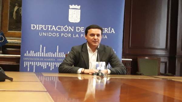 Javier Aureliano García, vicepresidente de la Diputación de Almería. Javier Aureliano García, vicepresidente de la Diputación de Almería.