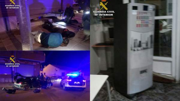 Imagen de la operación de la Guardia Civil Imagen de la operación de la Guardia Civil