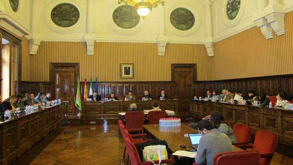 Pleno ordinario de la Diputación de Jaén. Pleno ordinario de la Diputación de Jaén.