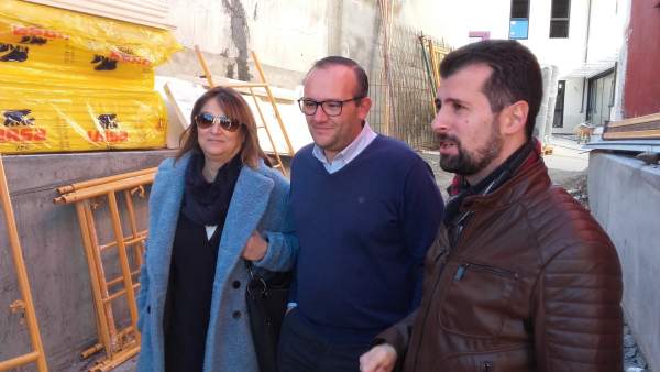 Teresa López, Adolfo López y Luis Tudanca Teresa López, Adolfo López y Luis Tudanca