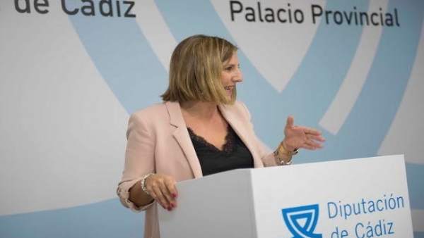 Irene García, presidenta de la Diputación de Cádiz Irene García, presidenta de la Diputación de Cádiz