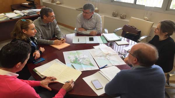 Reunión en la Junta sobre el Potauh. Reunión en la Junta sobre el Potauh.