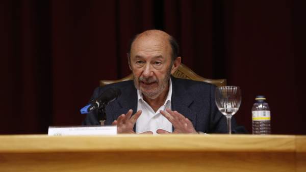 Alfredo Pérez Rubalcaba, en Granada Alfredo Pérez Rubalcaba, en Granada