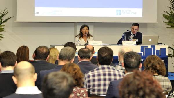 La conselleira Beatriz Mato en un acto en A Coruña La conselleira Beatriz Mato en un acto en A Coruña